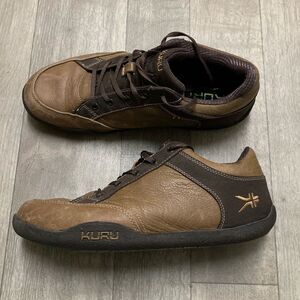 Mens Kuru Pika Trail Hiking Lace Up Leather Shoes‎